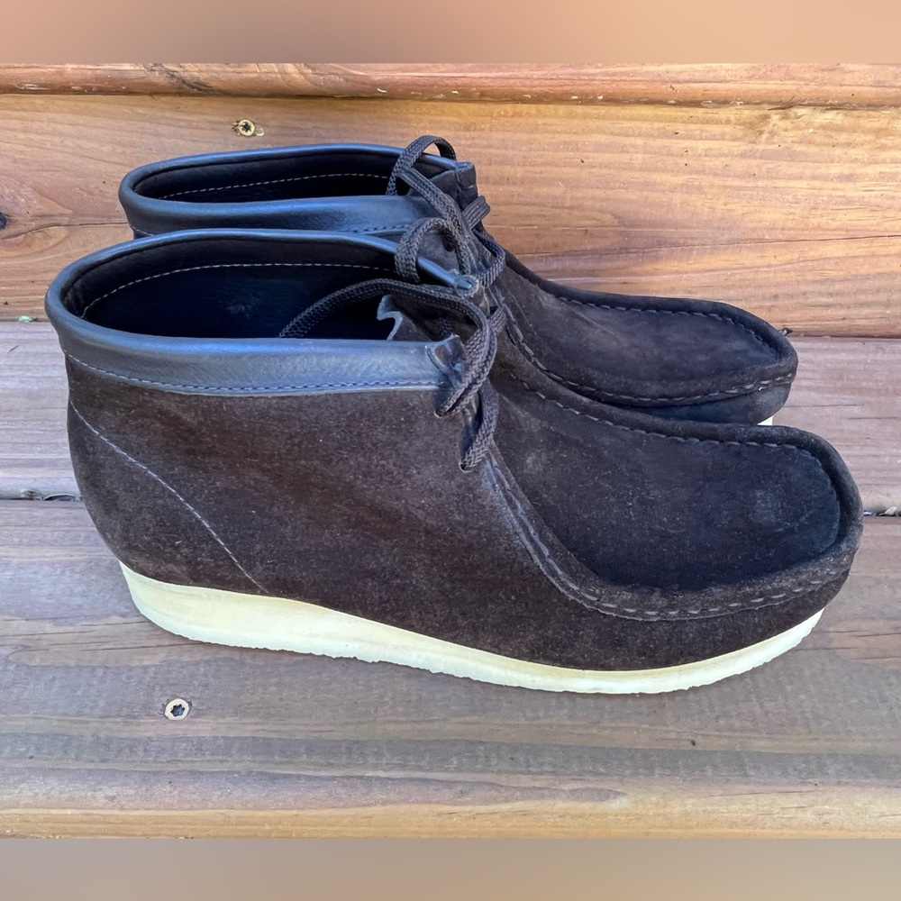 Clarks Original Wallabees Boot, Men’s size 8.5